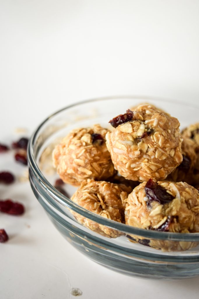 Cranberry Oatmeal No Bake Energy Bites A Simplified Life