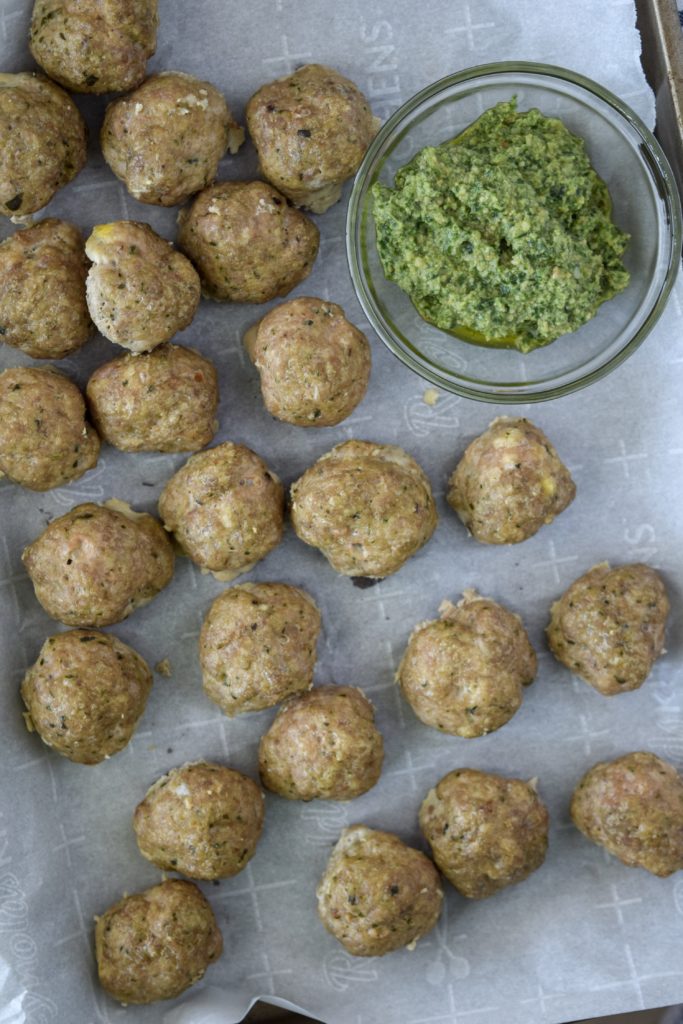 Whole30 And Paleo Pesto Turkey Meatballs A Simplified Life